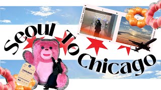 ☁️SEOUL to CHICAGO!🇺🇸🛫GRWM•shopping haul🛍•packing🧳 •시카고 여행 브이로그 🥳🎥 @CharlesKeithChannel