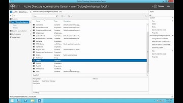 7.7 Creating User Accounts in Active Directory Administrative Center