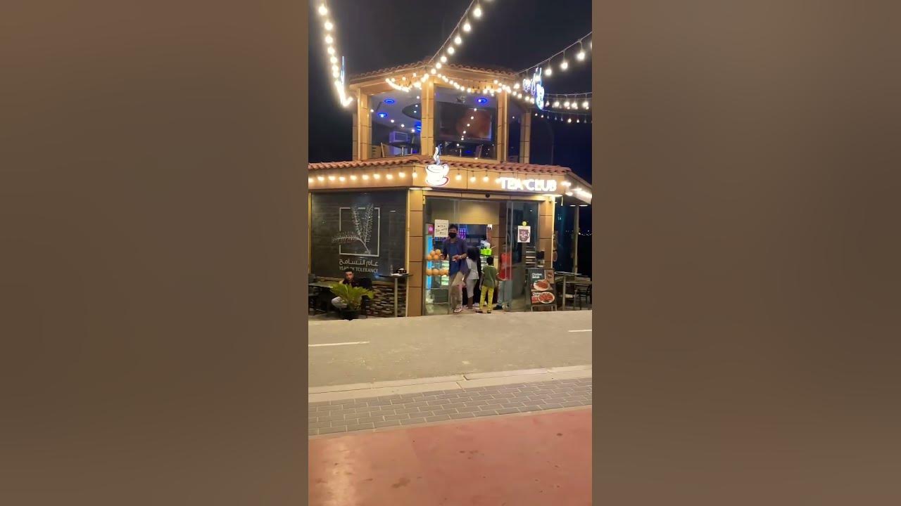 best-tea-spot-in-town-shorts-dubai-tea-beach-night-youtube