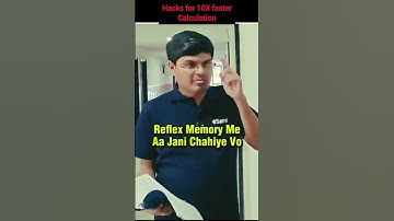 Shocking HACK for 10X Faster Calculation 😱| IIT Motivation 🔥 #shorts​ #esaral​ #jee​ #neet​ #tricks​
