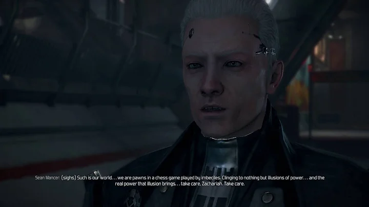 The Technomancer - Bid Sean Farewell: Zachariah Says Bye to Sean ''Pawns In A Chess Game'' Dialogue