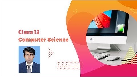 Lecture 01 Computer Science  |12th Class  |Ch _01 Data Basics