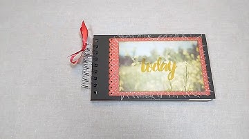 Mini album using the cinch