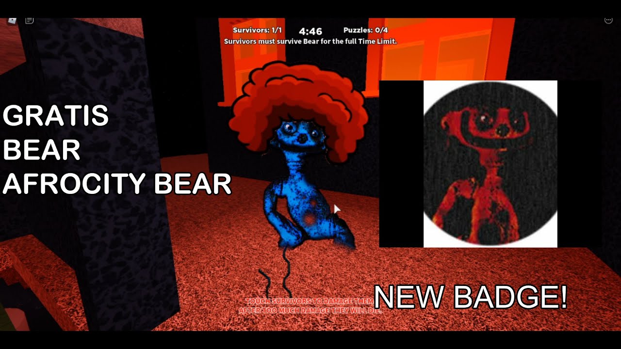 Bear Alpha Como Conseguir A Afrocity Bear New Badge Tutorial Youtube - youtube roblox bear alpha