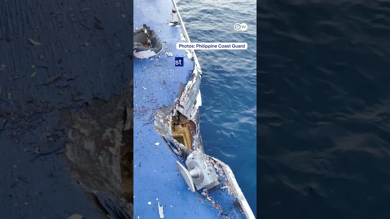 China Philippines Ships Collide In South Sea DW News