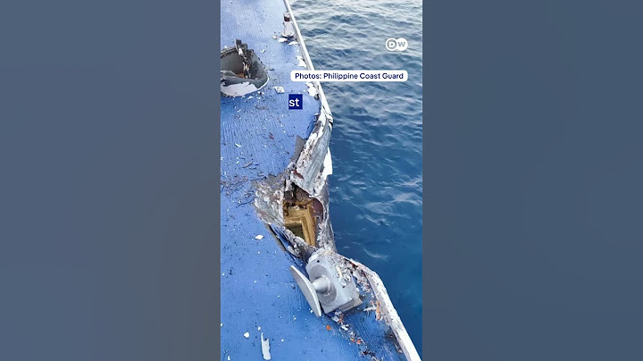China, Philippines ships collide in South China Sea | DW News