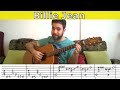 Fingerstyle Tutorial: Billie Jean - Guitar Lesson w/ TAB | LickNRiff