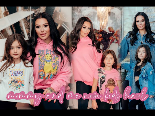 WINTER MOMMY & ME FASHION NOVA KIDS HAUL || JWOWW