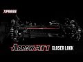 Xpress arrow at1 110 shaft drive touring car detailed look