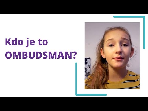 Video: Kdo Je Ombudsman