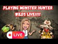 First Monster Hunter Wilds LIVE STREAM