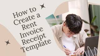 How to Create a Rent Invoice Receipt Template for all kind of rental business manage stock finance screenshot 5