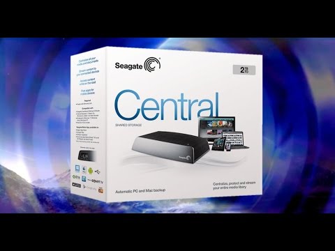 Seagate Central NAS Hard Drive, Unboxing, Setup & Review