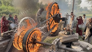 👇🔥 Viral Hack Trick 🚀 Diesel Engine Cold Starting in Cold Weather Startup | Desi Mechanic Genius!