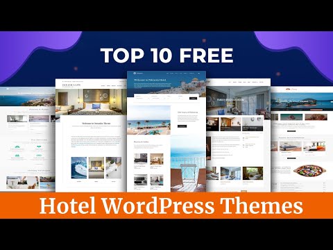 10 Best Free Hotel WordPress Themes | Free WordPress Themes For Hotel Tourism Website | Wpshopmart