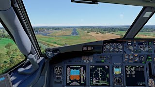 Presidente Prudente SBDN Landing | PMDG B738 | MSFS