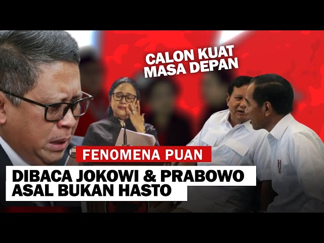 Fenomena Puan dibaca Jokowi u0026 Prabowo, Mr. Qodari : Kalo Hasto yg baca ... class=