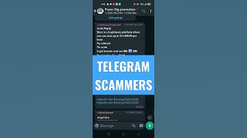 Be aware of these Telegram Scammers