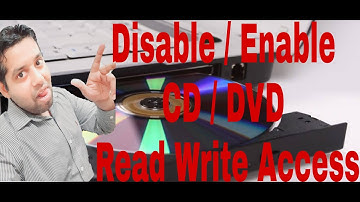 Disable / Enable CD DVD Read Or Write  Access To Users in Windows 7 Group Policy | Hindi , Urdu |