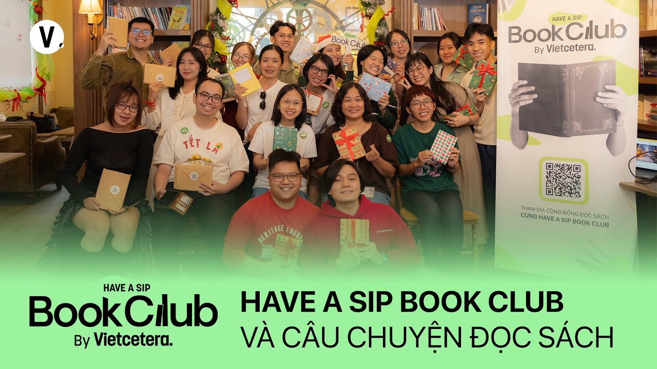 Have A Sip Book Club và câu chuyện đọc sách Have A Sip Book Club và câu chuyện đọc sách