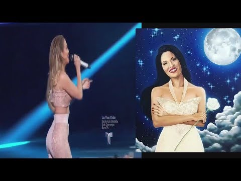 (CON BUEN AUDIO) JLO JENNIFER LOPEZ HOMENAJE A SELENA QUINTANILLA CON LOS DINOS