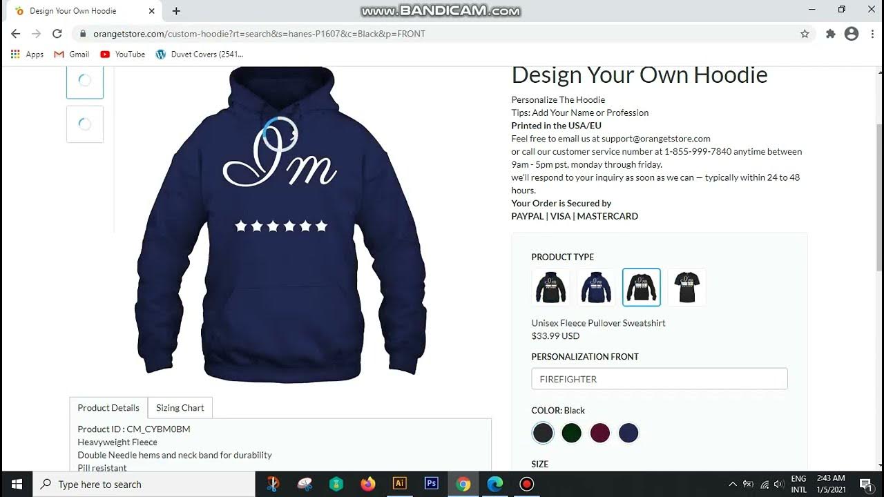 How to Design Your Own Hoodie Design and Order Your Own Custom Hoodie