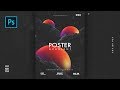 How to Create Aesthetic Gradient Ball Poster like xemrind - Photoshop Tutorials
