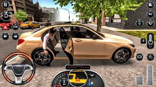Taxi Sim 2016 #2 : Dangerous Ride! | Android Gameplay | Ovilex Software | screenshot 4