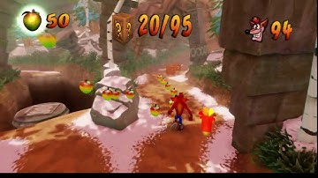 Crash Bandicoot 2: The Flora Flop Achievement (Diggin It Secret Exit)