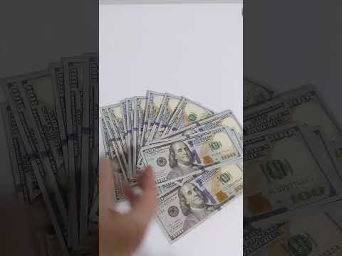 Lucky Money - US Dollars - Money ASMR - Saving Money Eric TDX Z152 #money #satisfying #cash