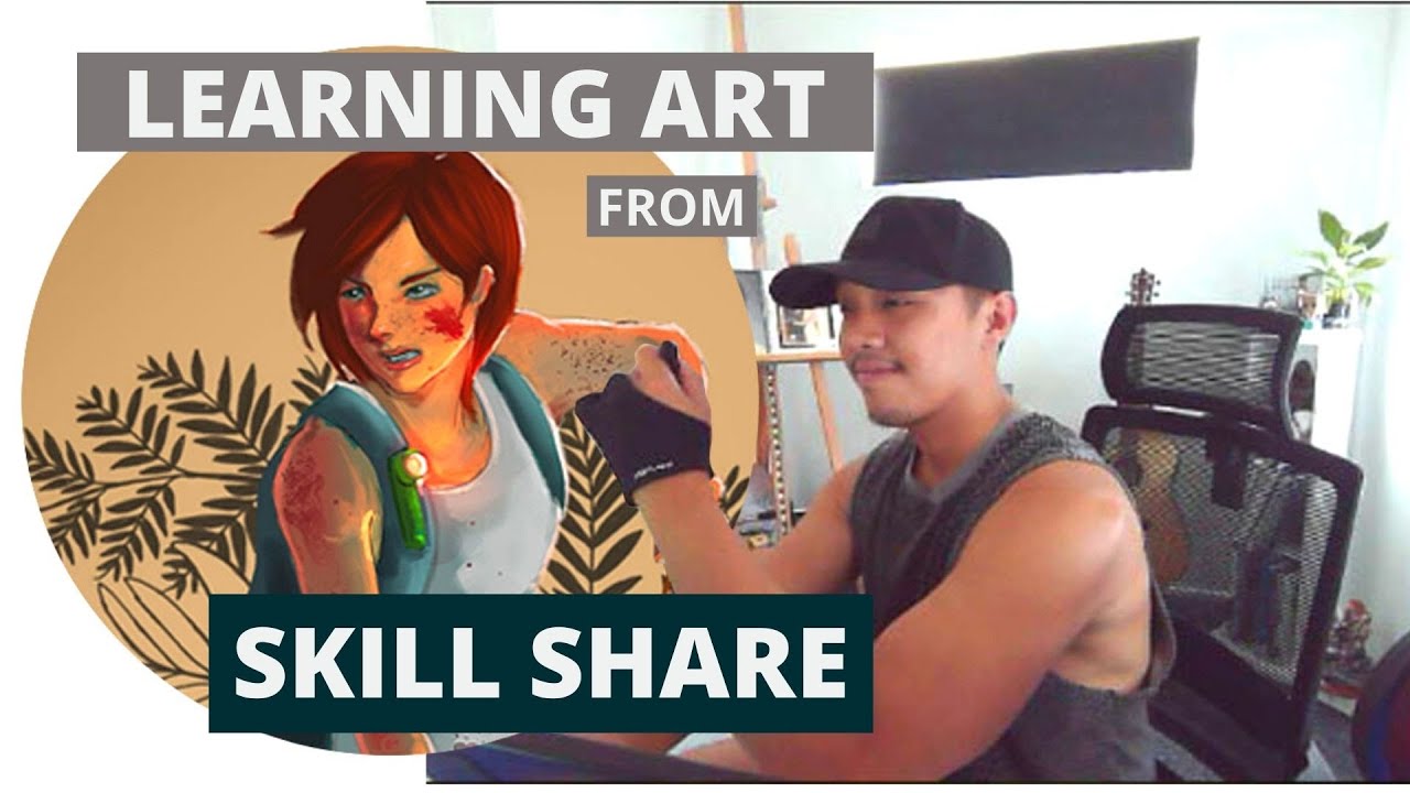 Learning Digital Art Through Skill Share - YouTube