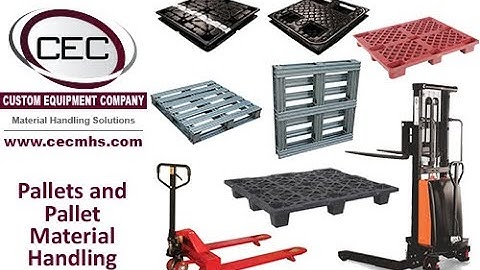 Pallet and Pallet Material Handling Video 480p
