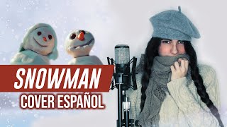 Video thumbnail of "Sia - Snowman (Cover Español) - MIREE"