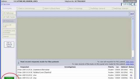 EMIS On Line Radiology Requests Quick Guide
