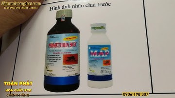Mẫu MAP PERMETHRIN 50EC chính hãng - Thuốc diệt muỗi của Hockley Anh Quốc