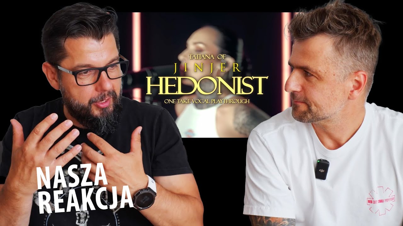 JINJER - Hedonist - Tatiana Shmayluk - One Take Vocal Performance [reakcja]