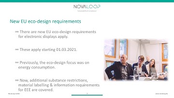 UPDATE: New EU eco-design requirements!