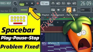 Fl Studio Space-Bar Play Pause Stop Problem Fix