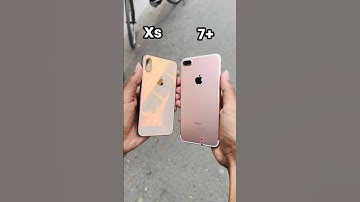 iPhone Xs Vs iPhone 7+ Camera Zoom Test! #shorts