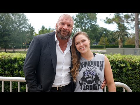 Ronda Rousey arrives at the WWE Mae Young Classic taping: July 13, 2017