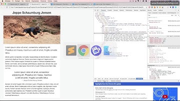 Bootstrap 4: Create a resume and CV page – Card – Work Experience