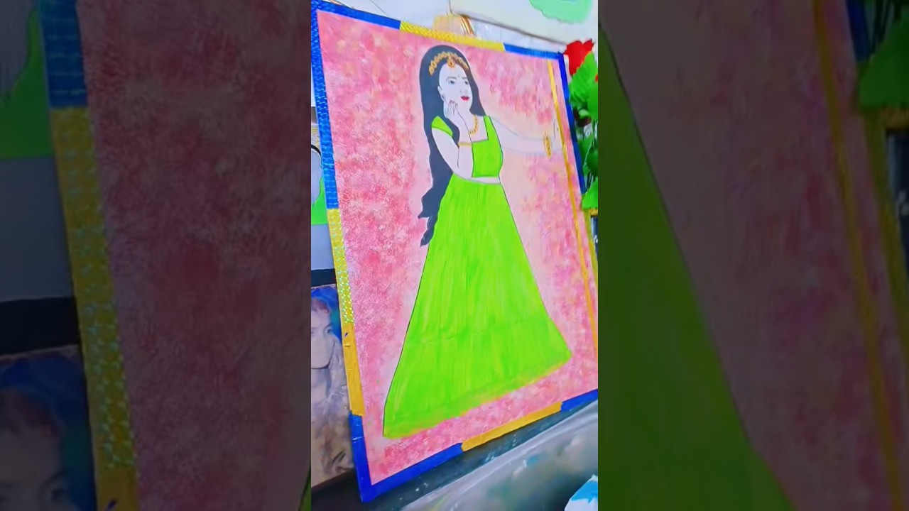 Beautiful 🥰 Princess Drawing ❤️ l Artist Pooja Prajapati 