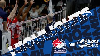 Gas Sales Bluenergy Piacenza vs  Allianz Milano - Quarti di finale Del Monte Coppa Italia Highlights