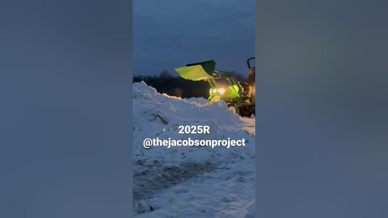 2025R John Deere “John Boy” doing work up at The Jacobson Project shorts 2025r johndeere