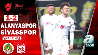Alanyaspor 1 - 2 Sivasspor MAÇ ÖZETİ (Ziraat Türkiye Kupası Yarı Final 1. Maçı ) 20.04.2022