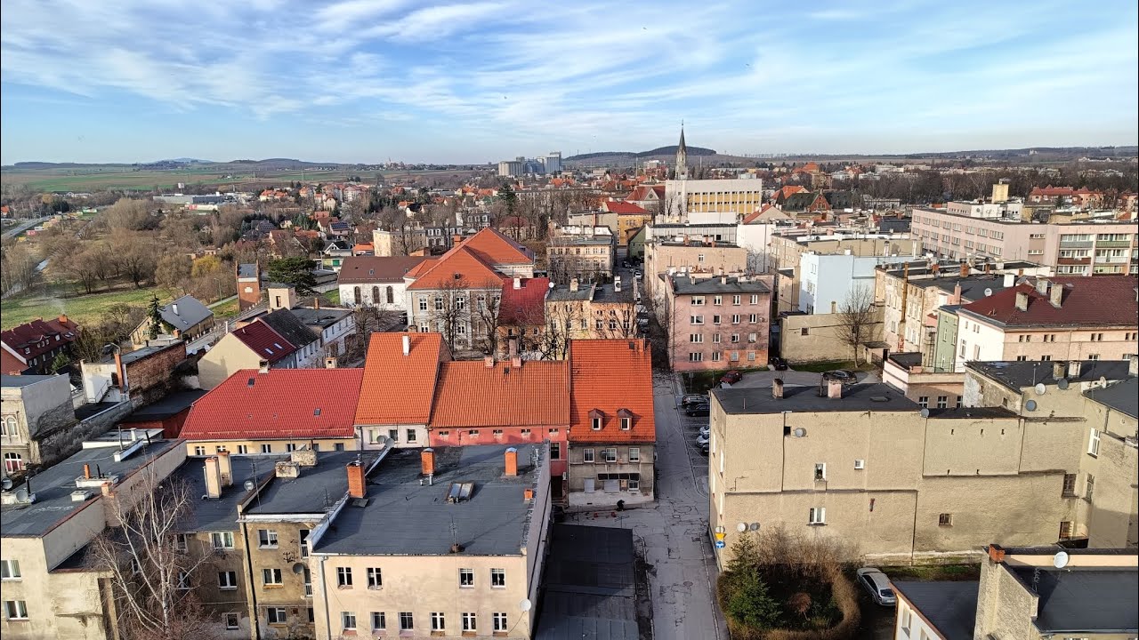 Ząbkowice Śląskie krzywa wieża widoki 24.02.2024 YouTube