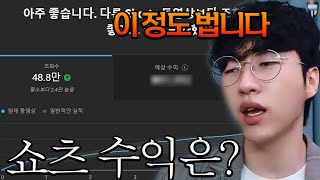 50만 조회수의 쇼츠 수익은 어느정도 될까???