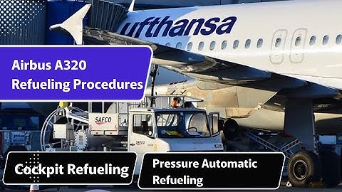 How to refuel an Airbus A320 from the main refueling panel and also from the Cockpit.