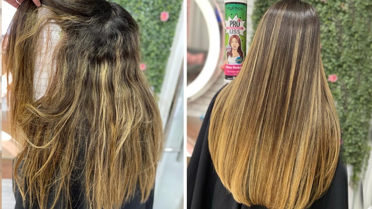 Dicas de como fazer progressiva ácida em loiro sem danificar |100% liso| Sem amarelar