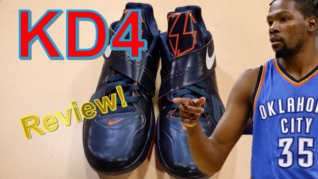 NIKE★KD 4 ケビン デュラント MVP Blue 送関込 Nike】KD4懐かしみReview - YouTube